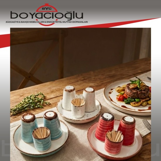 GÜRAL DESENLİ TUZLUK SETİ