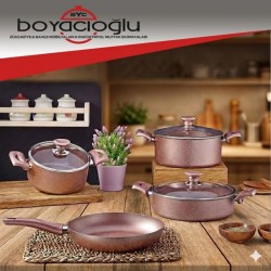 TUNA SEVDE GRANİT DERİN TENCERE 18CM