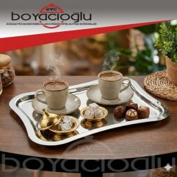 BYC PASLANMAZ SUNUM TABAK AMORF