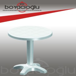 BREZZA SABİT ORJİNAL YUVARLAK MASA 80CM