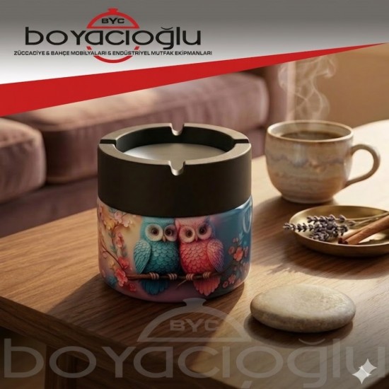 CAM DESENLİ KOKUSUZ KÜLLÜK 330CC