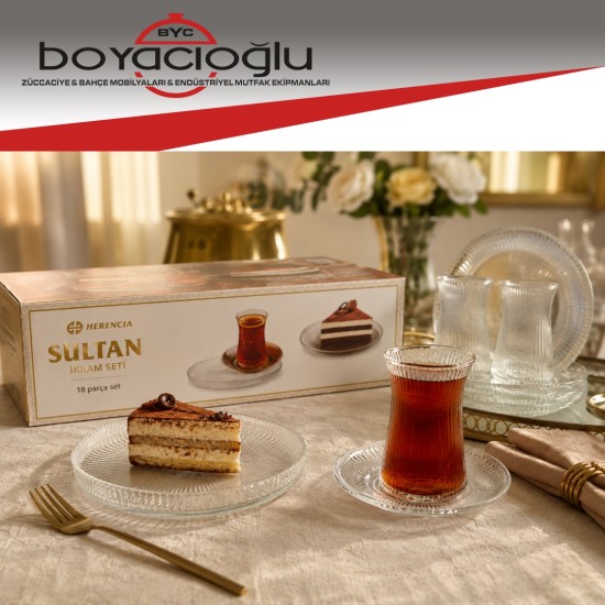 HERENCİA SULTAN İKRAM SETİ 18PRÇ