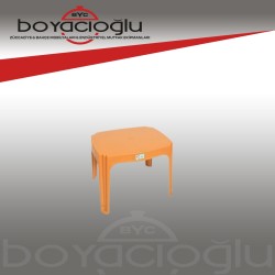 MEVSİM KARE SEHPA TEAK 44CM