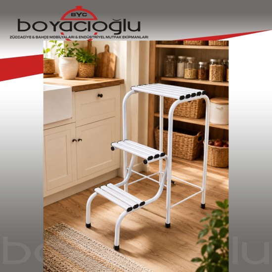 METAL TABURE BASAMAK MERDİVEN