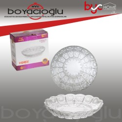 KAVEH OSLO CAM TATLI TABAK 14CM 6LI