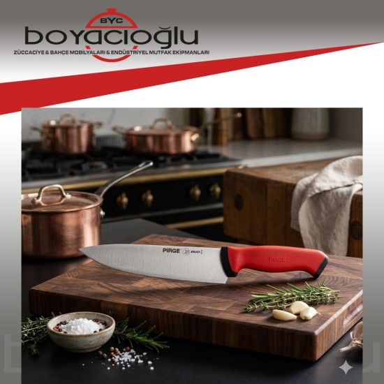 PİRGE 34122 DUO KASAP BIÇAK SİVRİ 16,5CM
