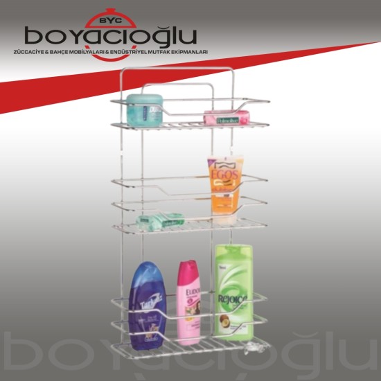 ECE METAL 4 MM 2 RAFLI ŞAMPUANLIK ECE METAL 4 MM 2 RAFLI ŞAMPUANLIK