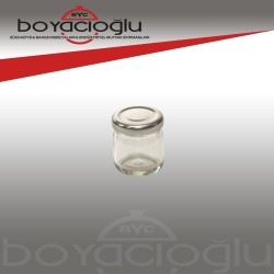 CAM KAVANOZ KAPAKLI 40CC