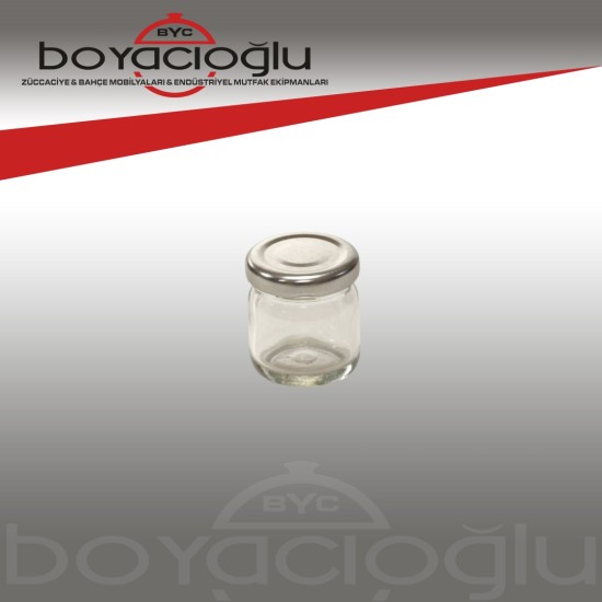 CAM KAVANOZ KAPAKLI 40CC CAM KAVANOZ KAPAKLI 40CC
