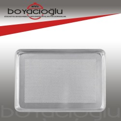 ALÜMİNYUM PASTANE TEPSİ DELİKLİ 40X60 