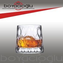 420194 PAŞABAHÇE LEAFY VİSKİ BARDAK