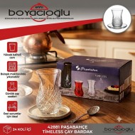 42881 PAŞABAHÇE TİMELESS ÇAY BARDAK