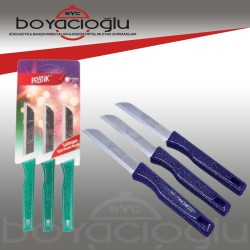 PİRGE 43024 SOLİNGEN 3LÜ MEYVE BIÇAK TIRTIKLI
