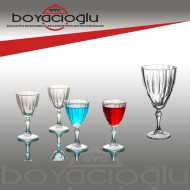 440113 PAŞABAHÇE DİAMOND AYAKLI KAHVE YANI BARDAK