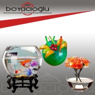 45068 PAŞABAHÇE COLLECTİON FANUS VAZO H:160MM (KL4)