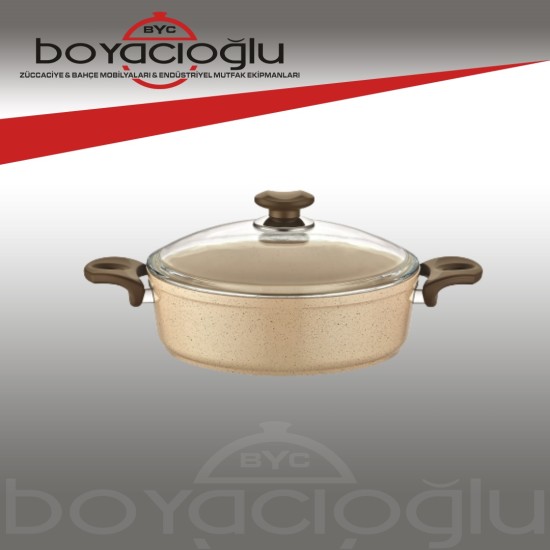 GÜLSAN SAFRAN GRANİT TENCERE BASIK 26CM GÜLSAN SAFRAN GRANİT TENCERE BASIK 26CM