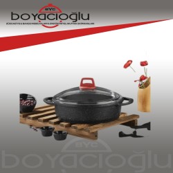 GÜLSAN DÖKÜM BASIK TENCERE 28NO 