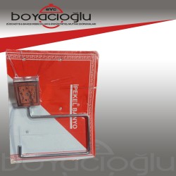 İPEKEL KROM AÇIK WC KAĞITLIK