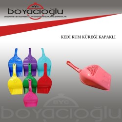 KEDİ KUM KÜREĞİ KAPAKLI