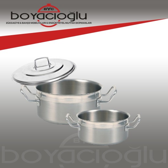KAYALAR SİLİNDİRİK SIĞ TENCERE 50X30