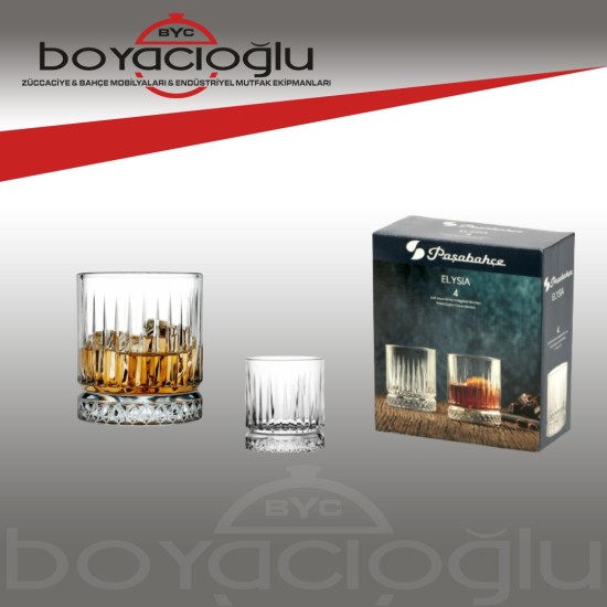 520004 PAŞABAHÇE ELYSİA VİSKY BARDAK 520004 PAŞABAHÇE ELYSİA VİSKY BARDAK