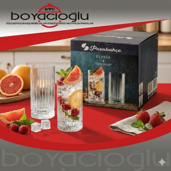 520125 PAŞABAHÇE ELYSİA MEŞRUBAT BARDAK 280cc