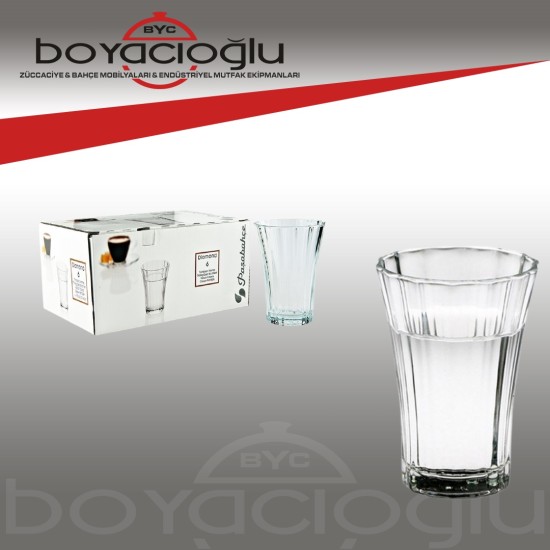 52400 PAŞABAHÇE DİAMOND KAHVE YANI BARDAK 52400 PAŞABAHÇE DİAMOND KAHVE YANI BARDAK