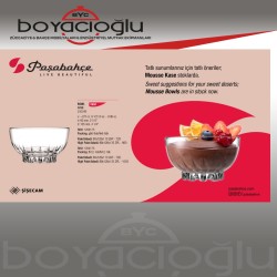 530246 PAŞABAHÇE MOUSSE BYK 6LI KASE