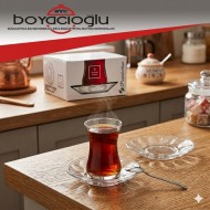 54411 PAŞABAHÇE ÇAY TABAĞI OPTİKLİ @:101MM. (KL72)