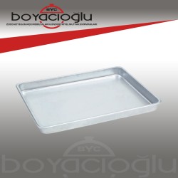 KAYALAR PASLANMAZ PASTANE TEPSİSİ 40X60X2,5