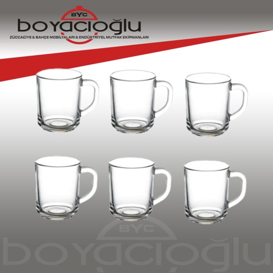 55029 İTHAL KULPLU CAM BARDAK 55029 İTHAL KULPLU CAM BARDAK