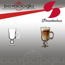 55141 PAŞABAHÇE İRİSH COFFEE KULPLU BARDAK 110CC. (KL24)