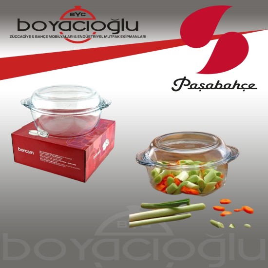 59003 PAŞABAHÇE BORCAM KPK'LI YUV.TENCERE 2000.CC (KL4)