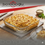 59034 PAŞABAHÇE BORCAM KARE TEPSİ 220*220MM (KL6)