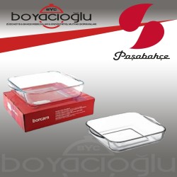 59034 PAŞABAHÇE BORCAM KARE TEPSİ 220*220MM (KL6)