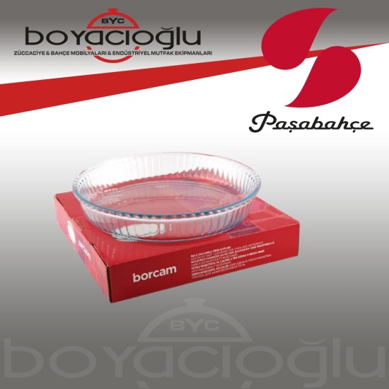 59044 PAŞABAHÇE BORCAM YUVARLAK TEPSİ @:260MM (KL6) 59044 PAŞABAHÇE BORCAM YUVARLAK TEPSİ @:260MM (KL6)