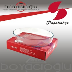 59074 PAŞABAHÇE BORCAM OVAL TEPSİ 350*240MM (KL6)