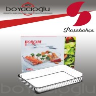 59204 PAŞABAHÇE BORCAM DİKD.TEPSİ 270*400MM (KL6)