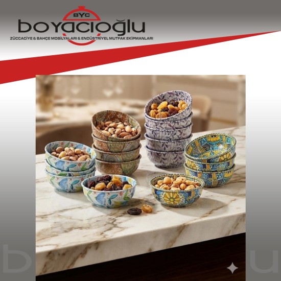 6024 METAL ÇEREZLİK 6LI RENKLİ