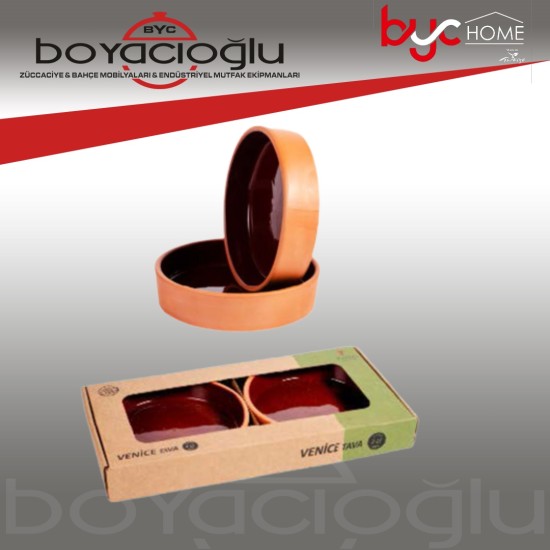 VENİCE BÜYÜK 2Lİ GÜVEÇ TAVA 18CM
