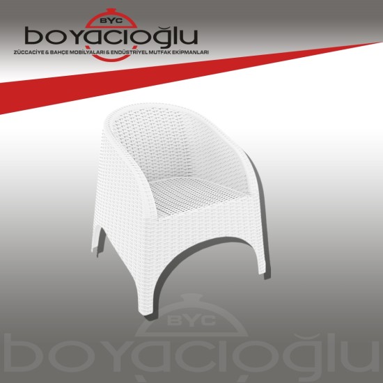 SİESTA ARUBA RATTAN KOLTUK BEYAZ SİESTA ARUBA RATTAN KOLTUK BEYAZ