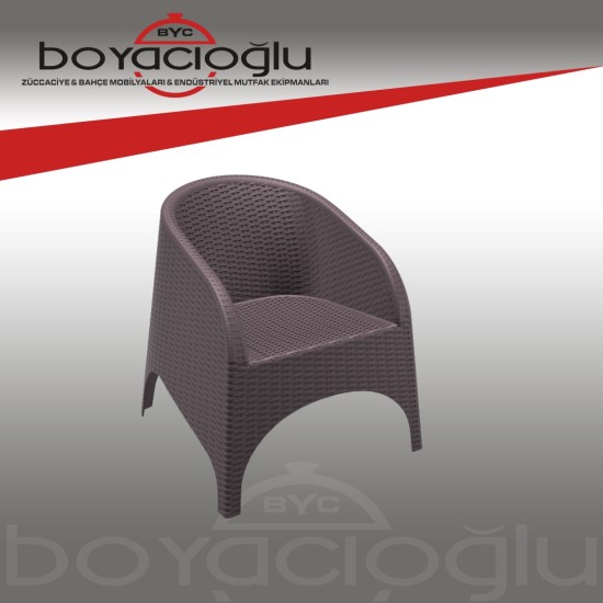SİESTA ARUBA RATTAN KOLTUK KAHVE SİESTA ARUBA RATTAN KOLTUK KAHVE