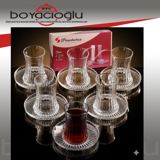 950097 PAŞABAHÇE ELYSİA ÇAY SETİ