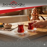95961 PAŞABAHÇE AURORA ÇAY SETİ