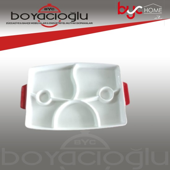 A01-G-R-P-O PORS. BÖLMELİ KAHVALTI MAMA TABAK