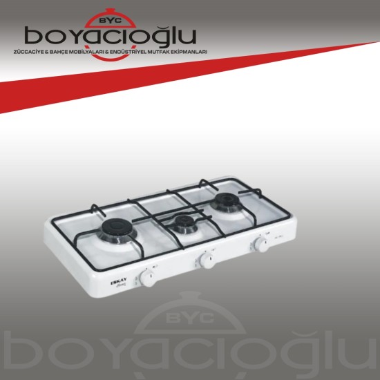 ESKAY GAZ EMNİYETLİ ÜÇLÜ OCAK D.GAZ