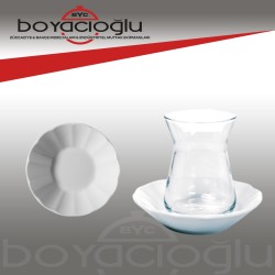 AC10CT00 GÜRAL ACEM PORSALEN ÇAY TABAK (KL24)