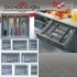 KESİLEBİLİR MODÜL KAŞIKLIK KEPÇELİK(55X49) 