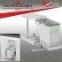 ACERO TELESKOPİK RAYLI DOLAP İÇİ ÇÖP 16+1