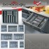 KESİLEBİLİR MODÜL KAŞIKLIK(55X49)